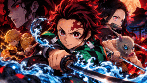 Imagem ilustrativa sobre por onde começar Demon Slayer Qual é a ordem para assistir às temporadas e aos filmes? A sequência mais simples para acompanhar a história é: Primeira temporada — também chamada