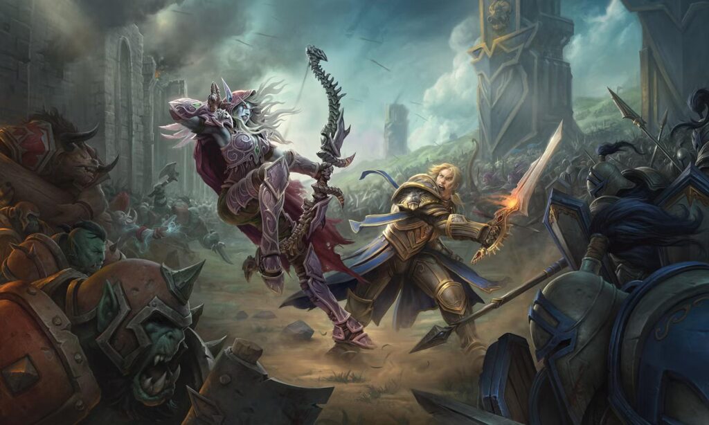 Imagem ilustrativa sobre Sylvanas Windrunner explicada Como acompanhar a história sem confundir jogos, livros e vídeos? Para seguir a cronologia, comece por Warcraft III , onde estão a defesa de Quel’Thala