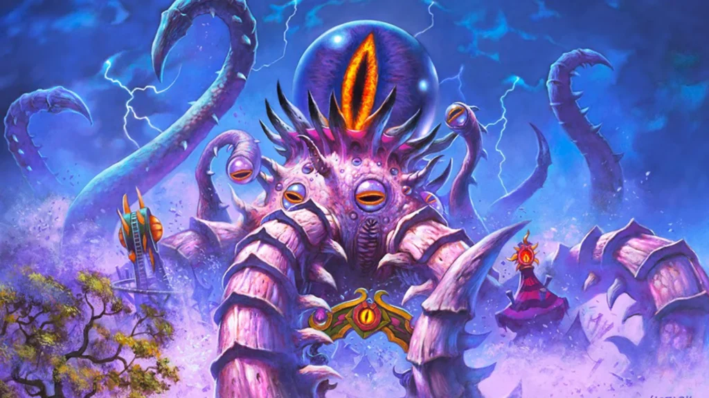 Imagem relacionada a raides de Deuses Antigos em World of Warcraft