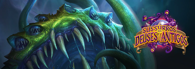 Imagem relacionada a sussurros dos Deuses Antigos em World of Warcraft