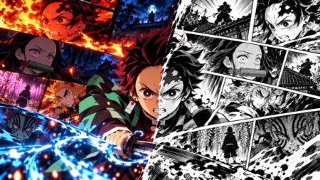 Imagem relacionada a diferenças anime e mangá Demon Slayer