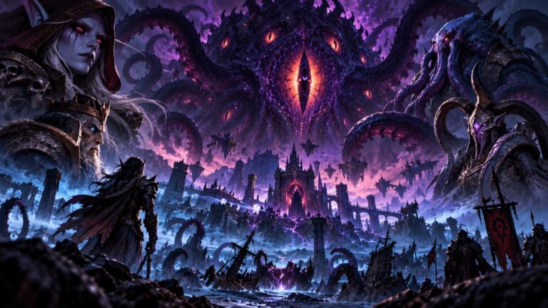 N’Zoth em Warcraft: como o Deus Antigo manipulou seus aliados para dominar Azeroth Imagem relacionada a N'Zoth em Warcraft: como o Deus Antigo manipulou seus aliados para dominar Azeroth