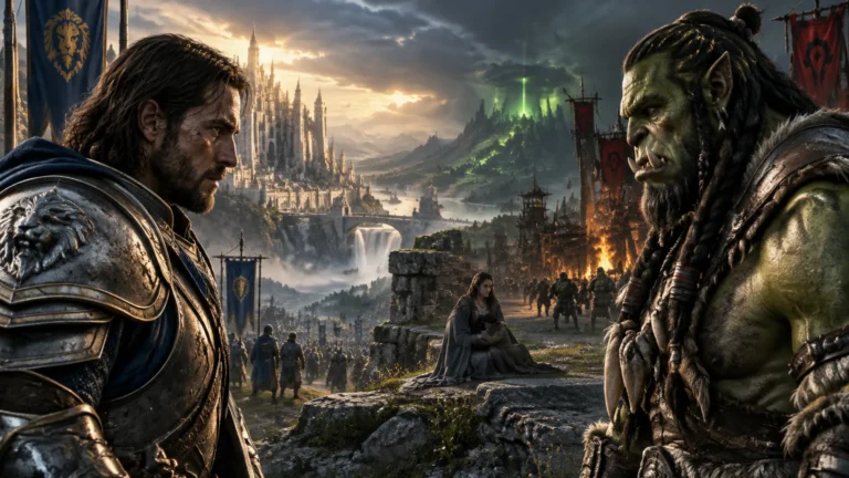 Filme vs série: o que uma série live‑action ou animação de Warcraft poderia explorar que o filme não cobriu Imagem destacada sobre série Warcraft vs filme - Filme vs série: o que uma série live‑action ou animação de Warcraft poderia explorar que o filme não cobriu