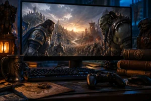 Como montar uma maratona crítica: filme Warcraft, expansões narrativas nos jogos e leituras recomendadas Imagem relacionada a maratona filme Warcraft e jogo