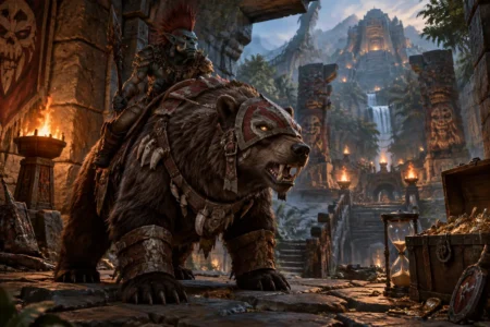 Urso de Batalha Amani no WoW: como era obtido em Zul’Aman e o que mudou com as expansões Imagem destacada sobre obter o Urso de Batalha Amani em Zul’Aman - Urso de Batalha Amani no WoW: como era obtido em Zul’Aman e o que mudou com as expansões