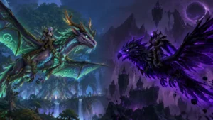 Pesadelo Lúcido ou Voidtalon no WoW: qual montaria é mais difícil de conseguir? Imagem relacionada a buscar o Pesadelo Lúcido ou o Voidtalon
