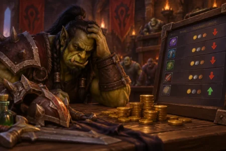 A armadilha do leilão: 5 sinais de prejuízo na revenda de itens no WoW 2) Preço é diferente de valor