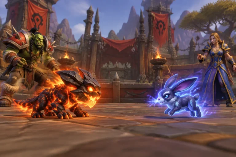 Batalhas de mascotes PvP no WoW: vale enfrentar outros jogadores? header batalhas