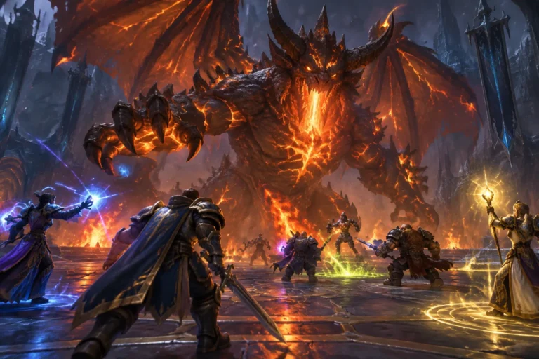 Imagem relacionada a O que são as fases de um chefe de raide no WoW?